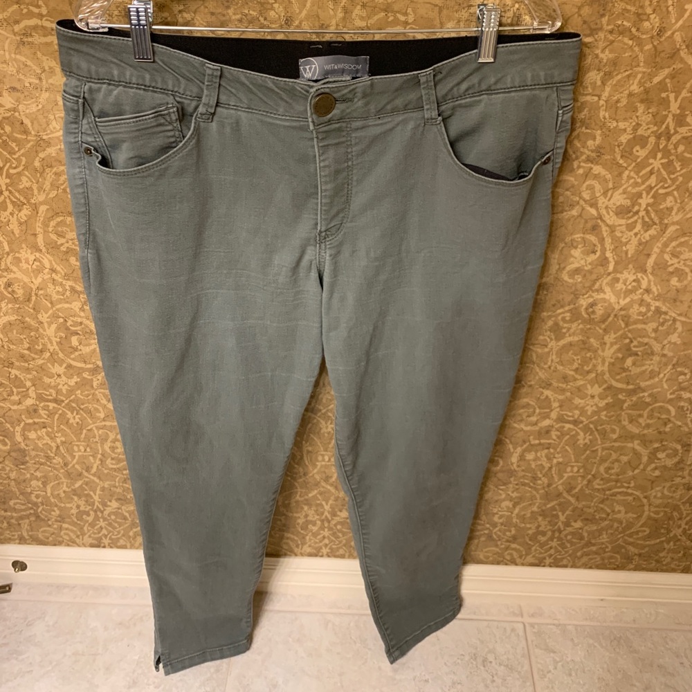 Wit & Wisdom Ab-solution Skinny Ankle Size 16